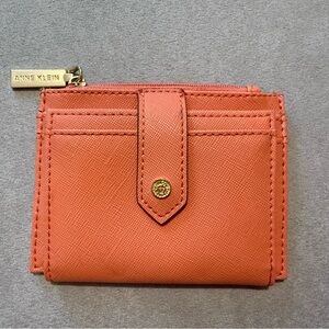 Anne Kline Peach Small Wallet